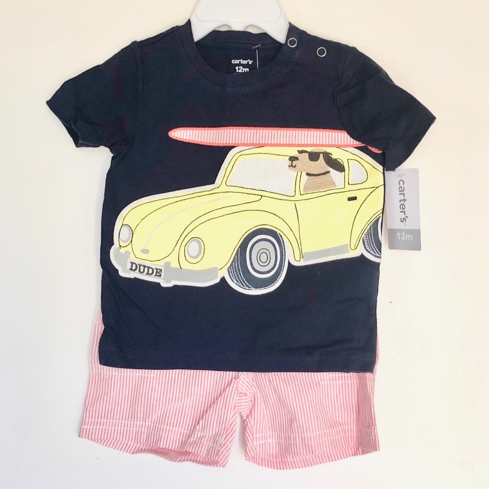 NWT Carter's Kids Matching Set 12 Months